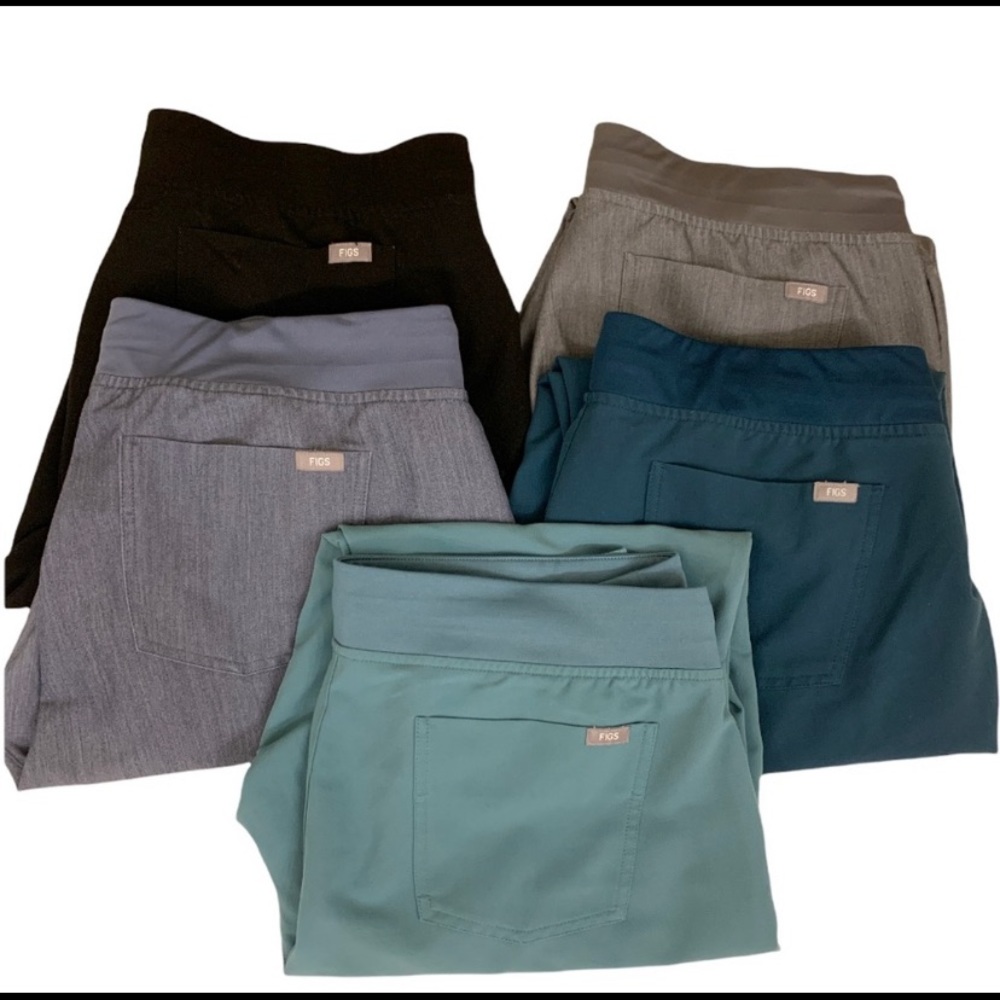 ⭐️FIGS BUNDLE of 5 Zamora High Waisted Jogger ⭐️